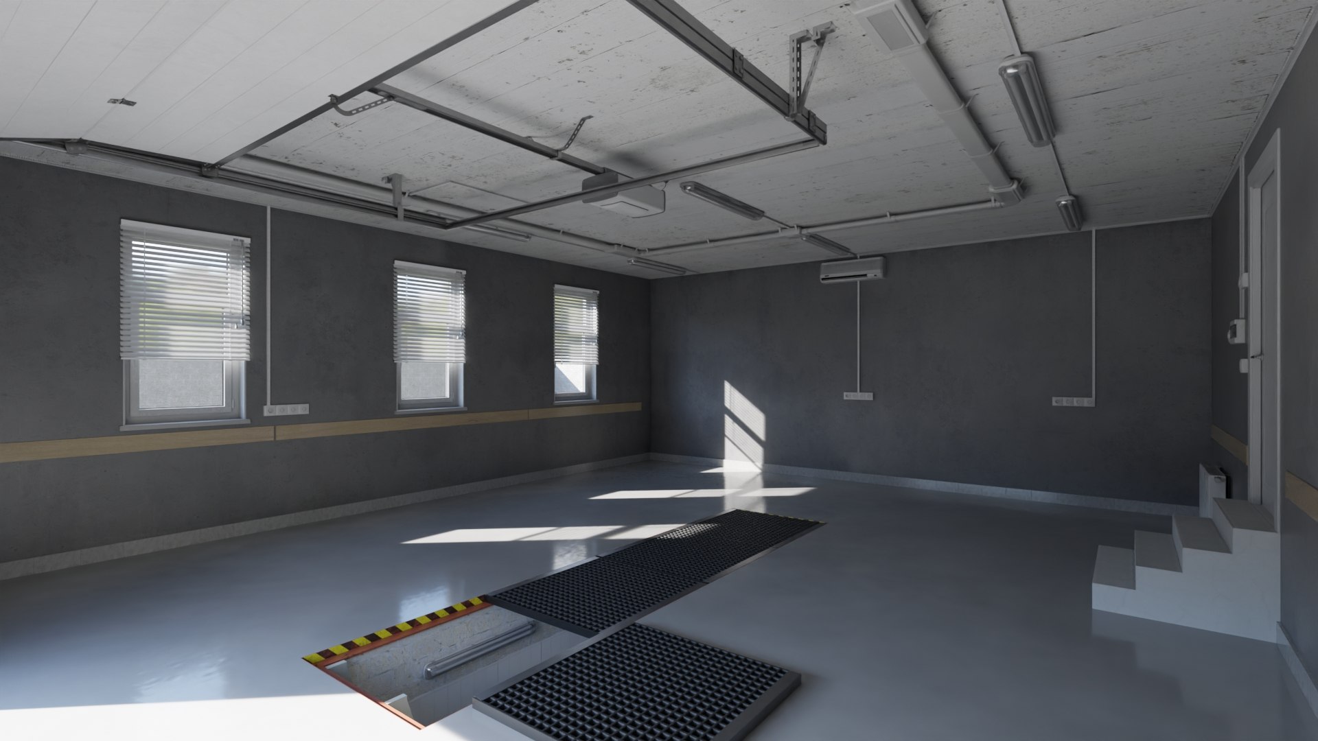 3D Base Home Garage Interior 2 Model - TurboSquid 2301462
