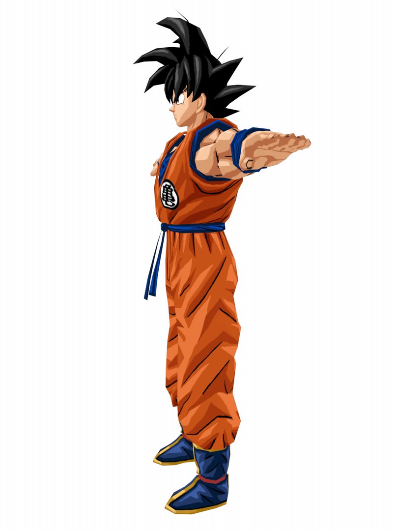 Character Goku Rigged 3D - TurboSquid 1163302