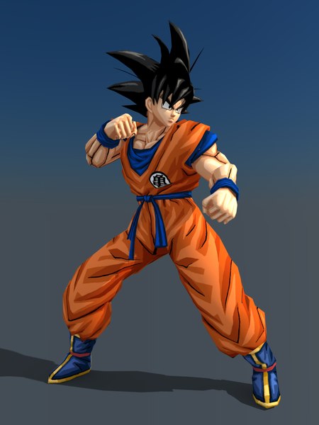 Character Goku Rigged 3D - TurboSquid 1163302