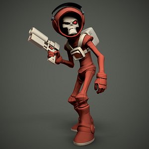 Skull Chaser Anim Rig