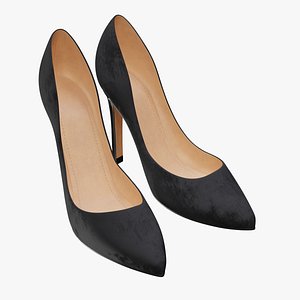 Women Shoes 2 Black Suede