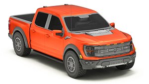 Pickup Car 1-V5 3D model