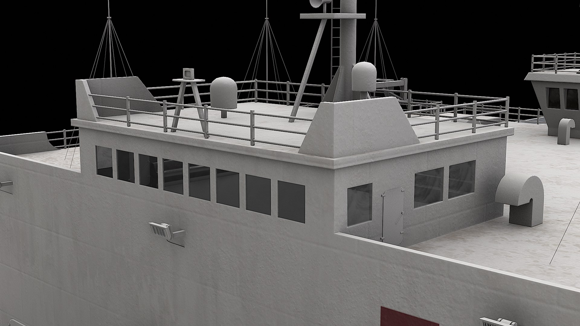 Hospital Ship USNS Mercy 3D Model - TurboSquid 2476369