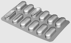 tablets capsules 3d model