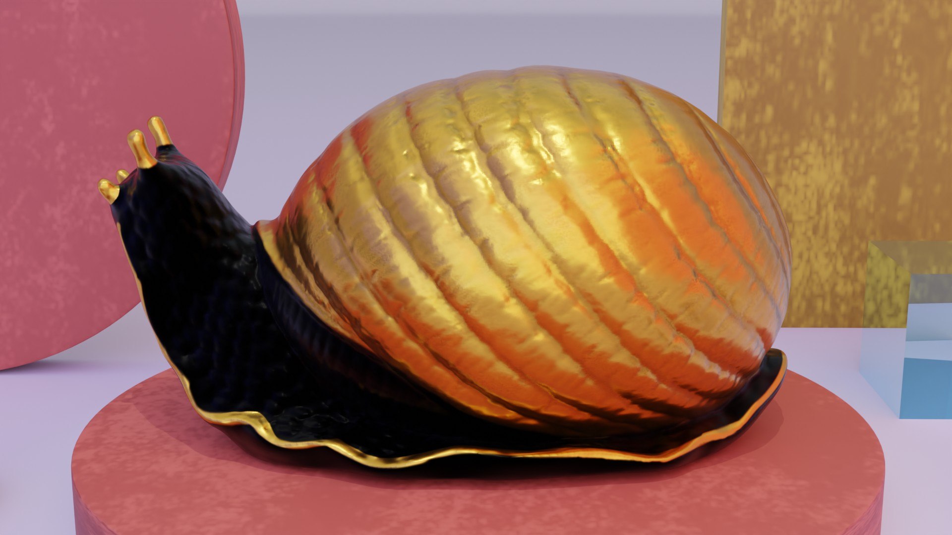 3D Snail 3D Model - TurboSquid 2003838