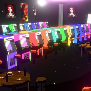 80s Club Toon Props
