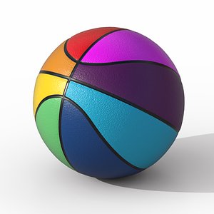 Basketball Ball Editable 3D model