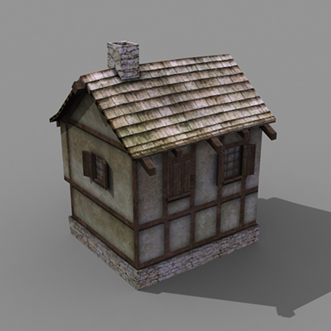 3d Building Rpg House Model