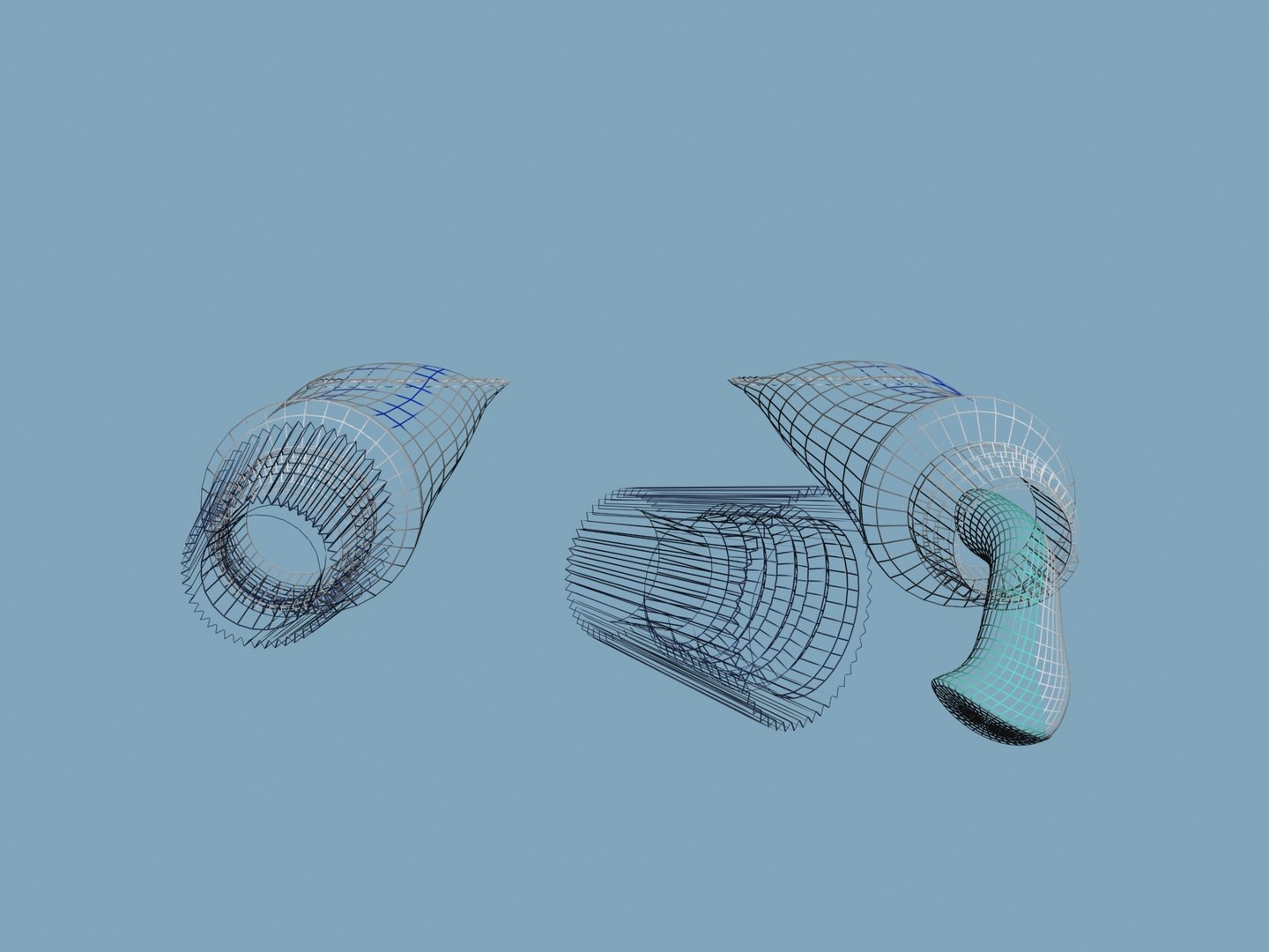 3d Realistic Toothpaste Paste Model
