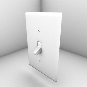 light switch 3d ma