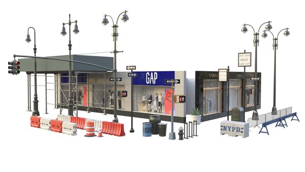 28 Unique New York City props 3D model - TurboSquid 1768214