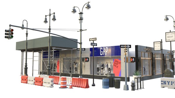 28 Unique New York City props 3D model - TurboSquid 1768214