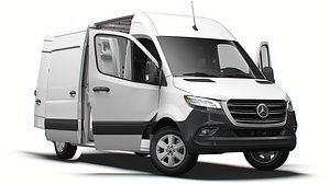 MercedesBenzSprinterPanelVanL2H2FWDHQInterior2024 model