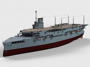 3D HMS Glorious  carrier