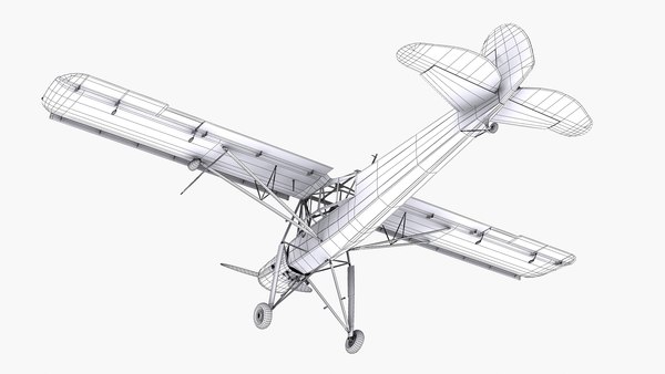 Fieseler fi 156 storch 3D - TurboSquid 1646597