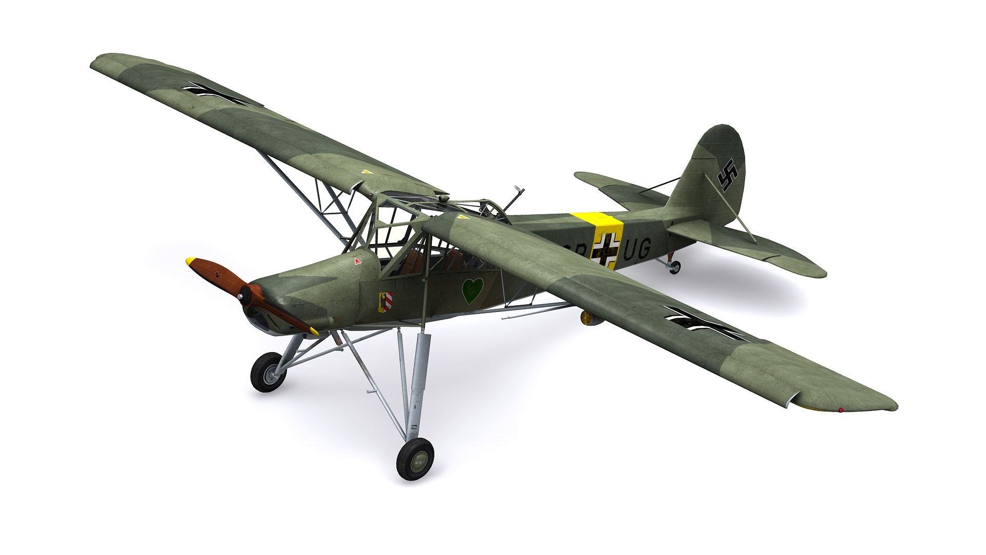 Fieseler fi 156 storch 3D - TurboSquid 1646597