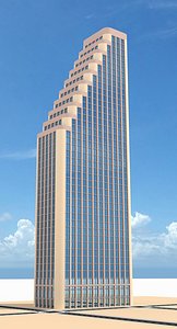 skyscraper nr 18 3d obj