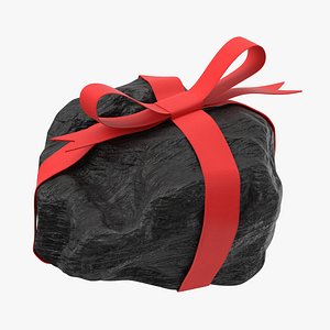 lump coal ribbon 02 3D model