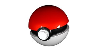 3D model pokeball