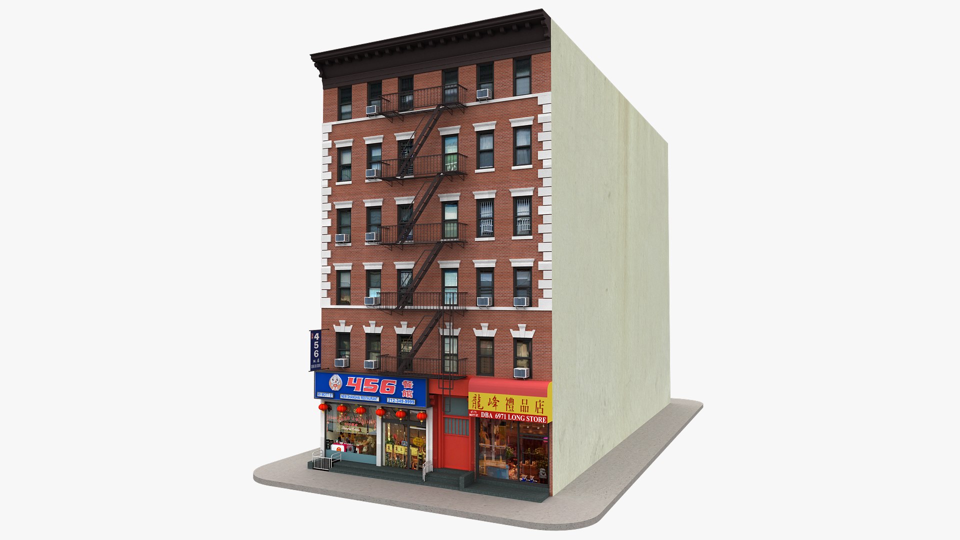 modelo 3d NYC New York City Building 3d model 05 - TurboSquid 1900970