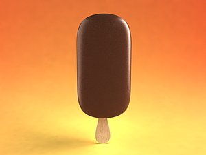 3d ice cream model