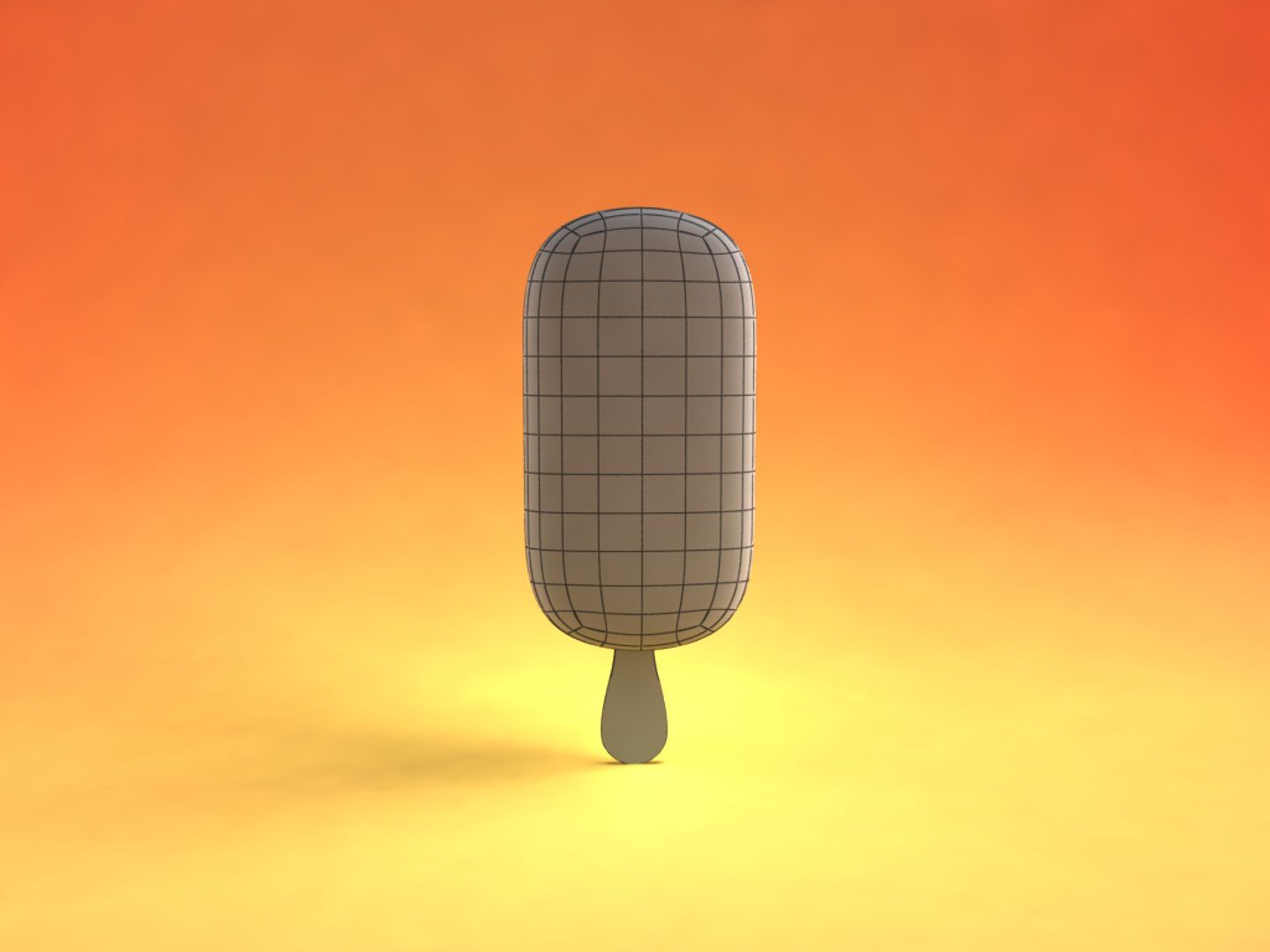 3d Ice Cream Model