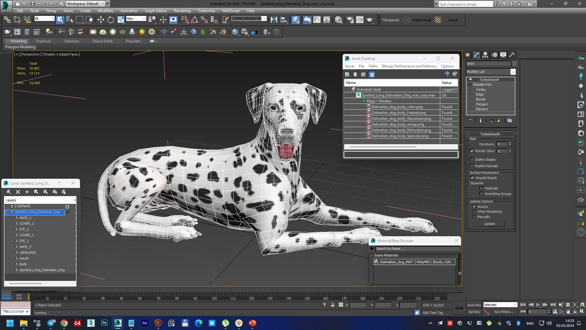 Spotted Lying Dalmatian Dog 3D model https://p.turbosquid.com/ts-thumb/Wu/MhQbs8/VT/spottedlyingdalmatiandog3dmodel030/jpg/1716135861/1920x1080/fit_q87/d15ce6a57a63075bf80fa9e943d2f75c75aea6a8/spottedlyingdalmatiandog3dmodel030.jpg