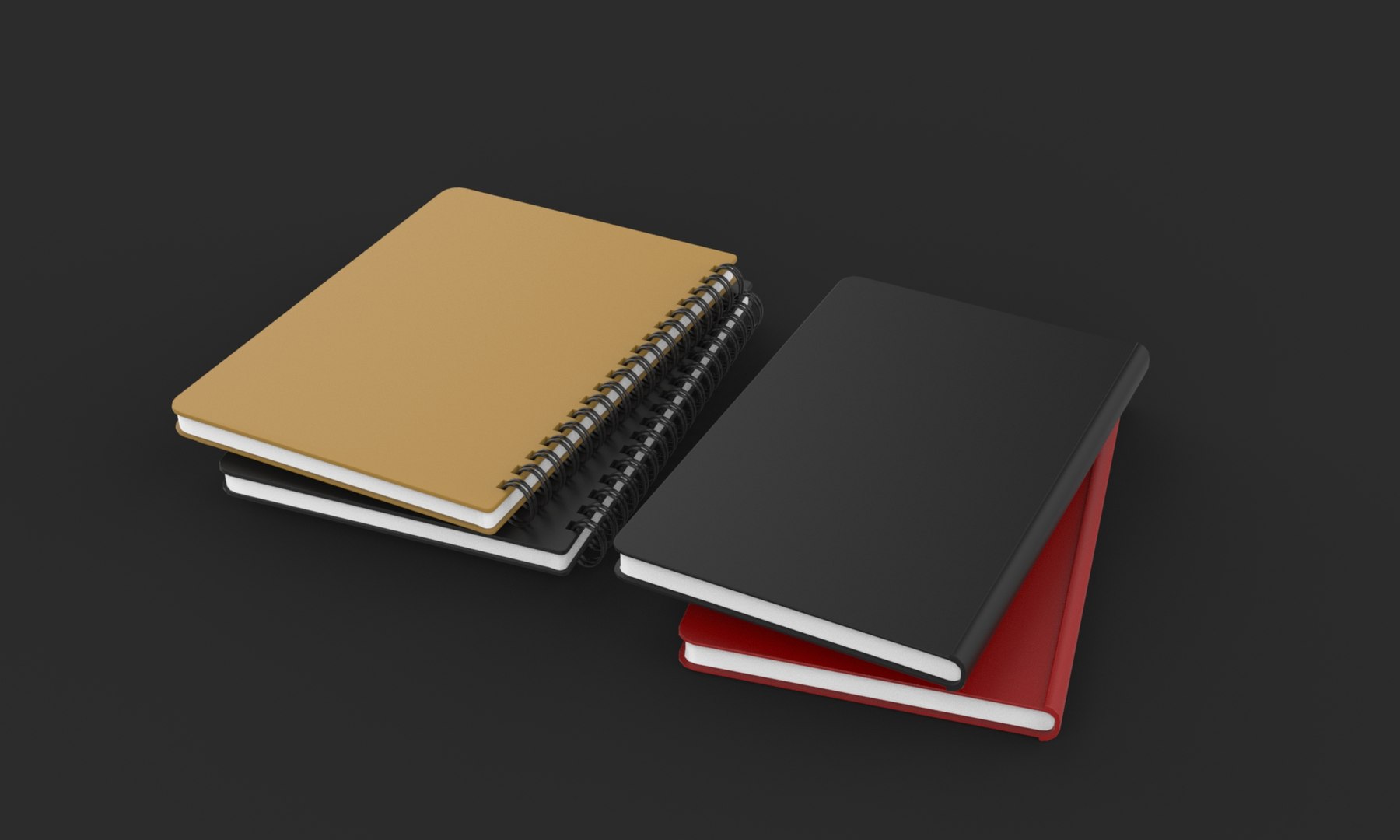 3D Notebook Low-poly 3D Model Model - TurboSquid 2348184