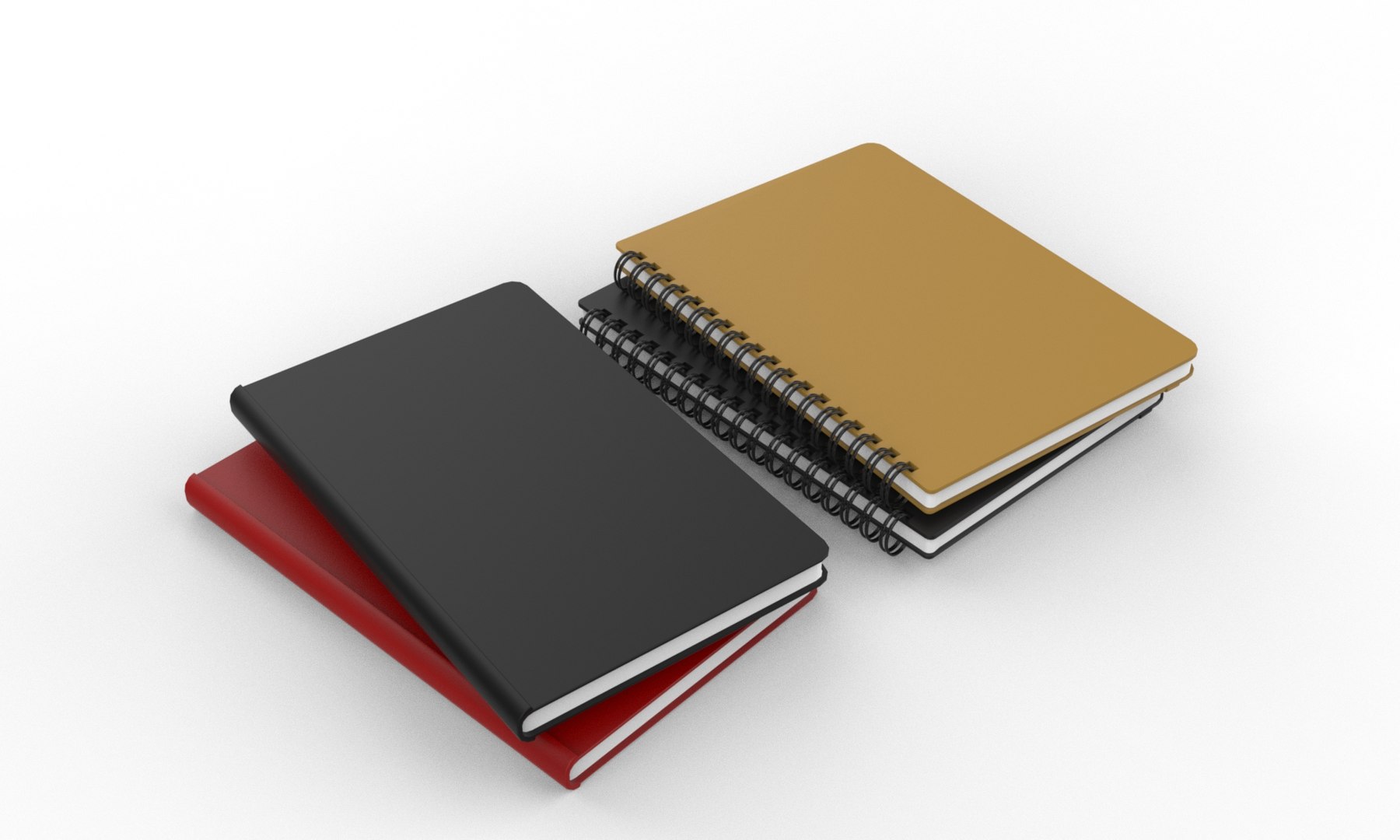 3D Notebook Low-poly 3D Model Model - TurboSquid 2348184