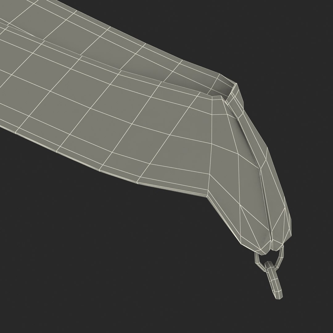 Medal Ribbon 4 Modeled 3d Model