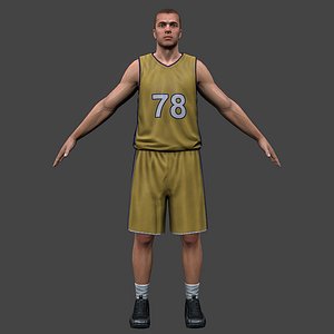 3ds max body basketball