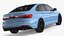 2026 Volkswagen Jetta GLI Monterey Blue Pearl Rigged 3D model