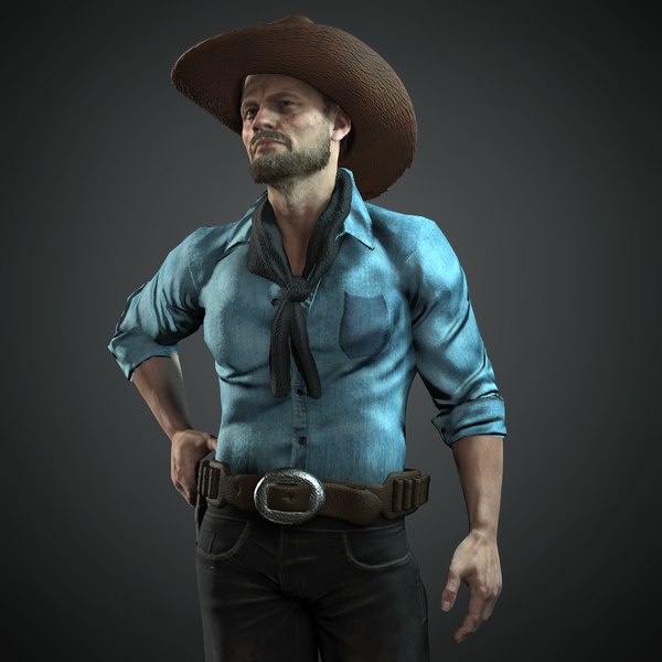 Cowboy 3D Models for Download | TurboSquid