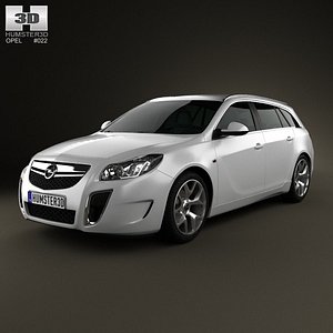Opel Insignia Sports Tourer 2014 - 3D Model by SQUIR