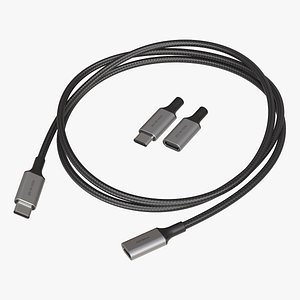 3D USB C Extension Cable