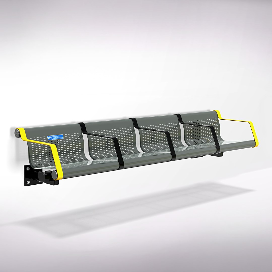bench centro underground 3d model