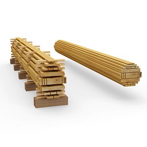 wooden planks 3D
