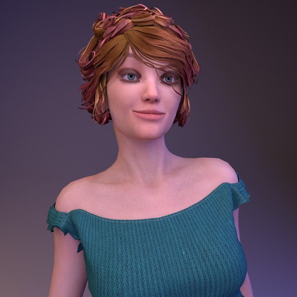 3D Female - TurboSquid 1790304