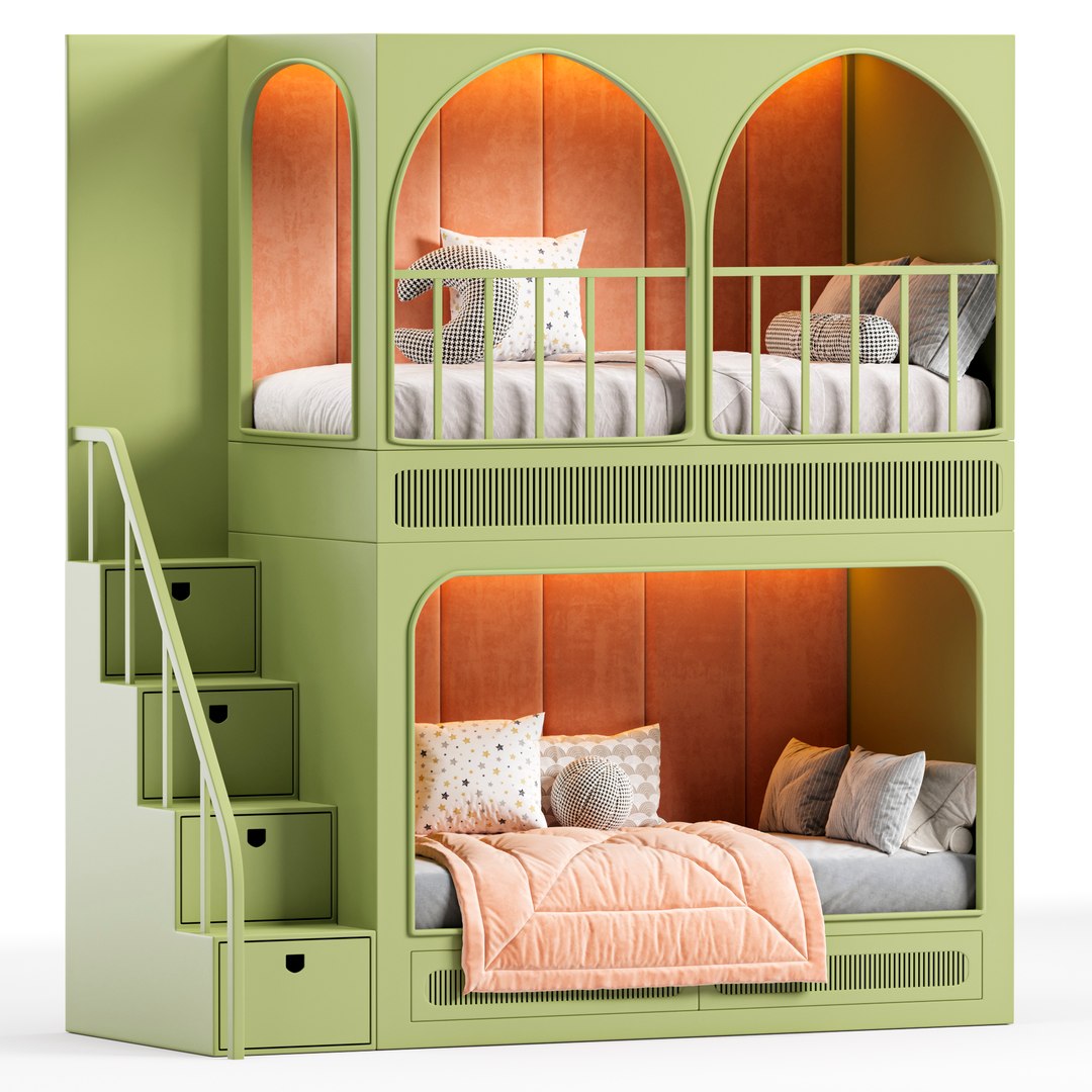 Designer two level bed Kids room 3D model https://p.turbosquid.com/ts-thumb/Wu/no9NIR/t6/3/jpg/1704558632/1920x1080/fit_q87/f5a478a996c4135ddc98c43a832d1d98deda321f/3.jpg