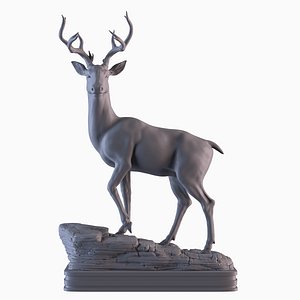 statue sculpture 3D model