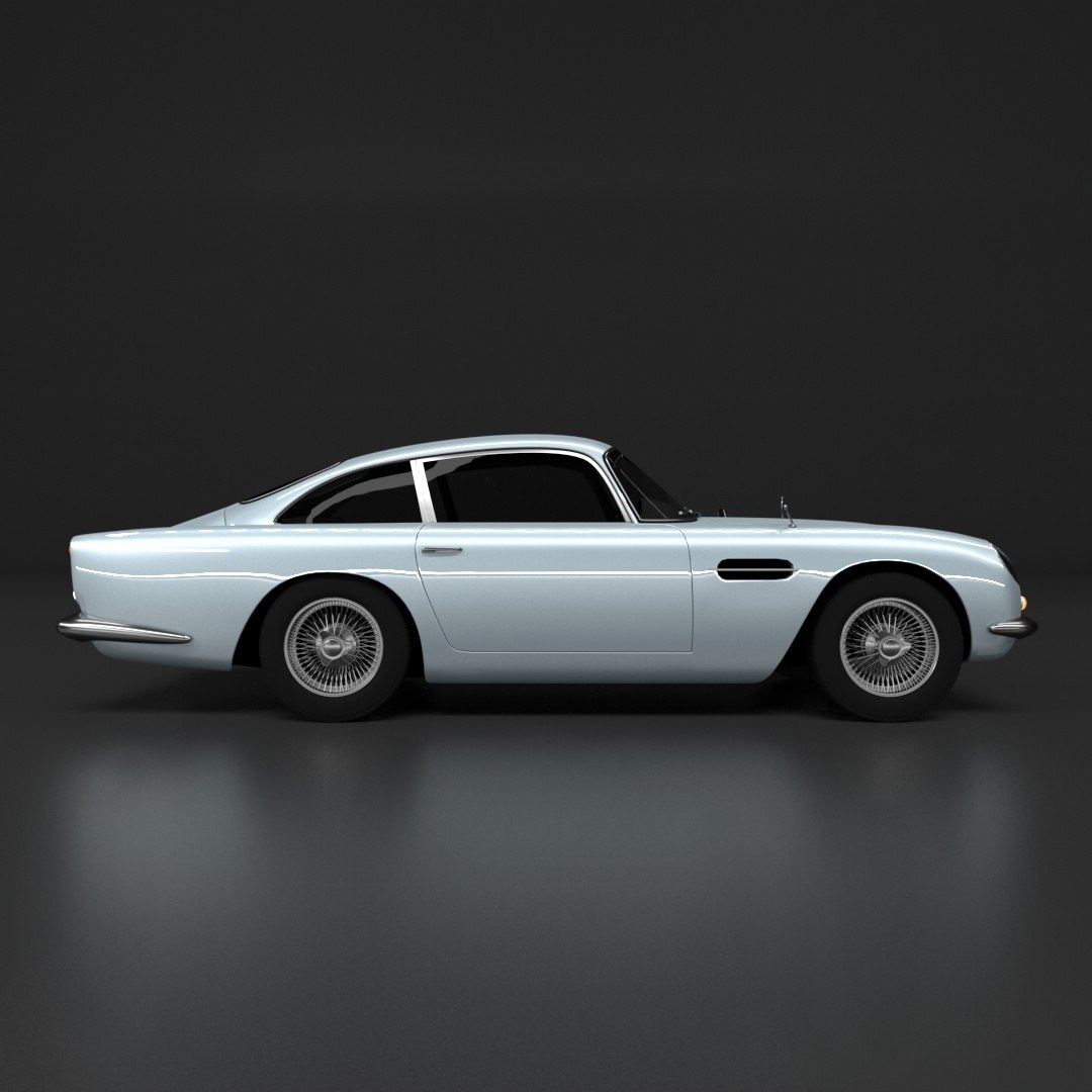 3D Aston Martin DB5 James Bond Car 007 - TurboSquid 2296824