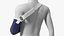 Arm Sling Bandage Blue Left Adjustable
