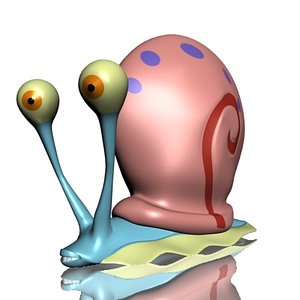 Gary the snail 3D