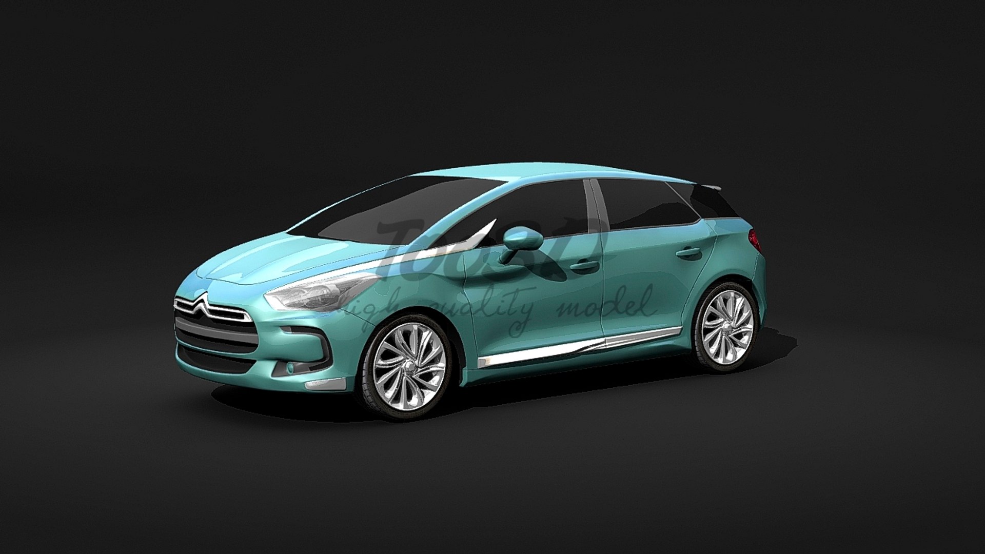 3d Max Citroën Citroen Ds Ds5