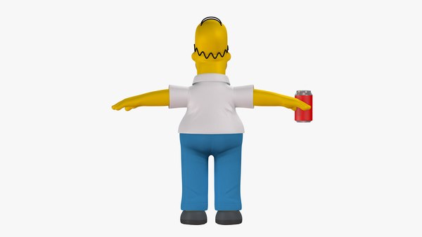 3D homer simpson character - TurboSquid 1693375