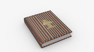 Book Rigged and Animated 3D