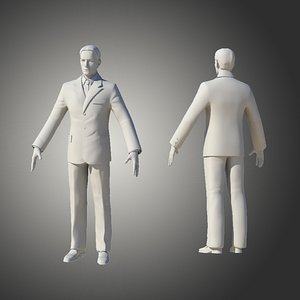 3d model of man human guy