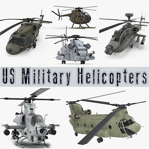 US Military Helicopters Collection