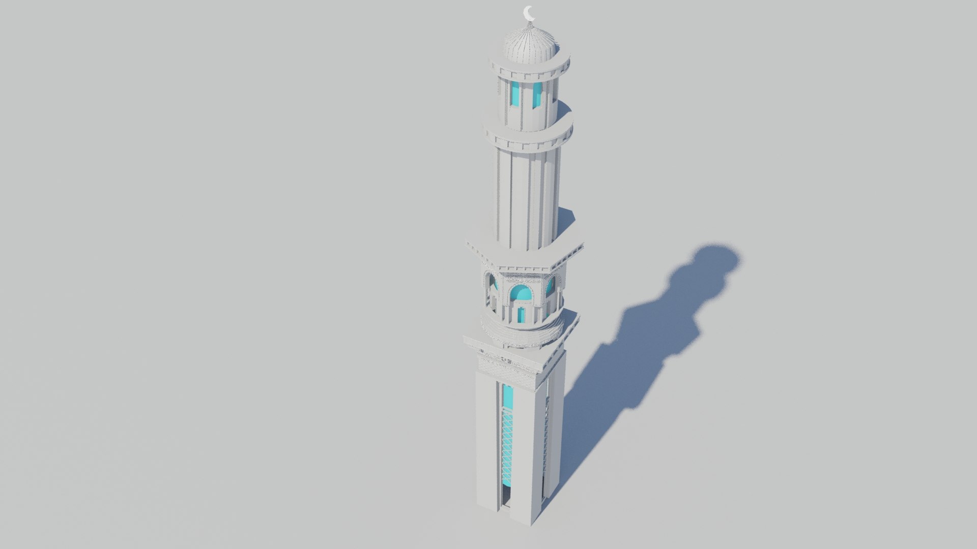 3d Model Islamic Mosque