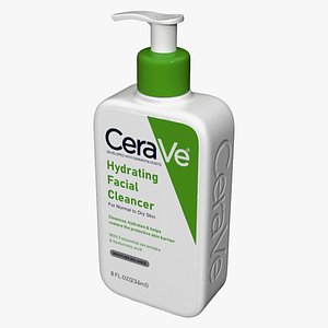 3D CeraVe Cleanser Dispenser Bottle 236 ml Green